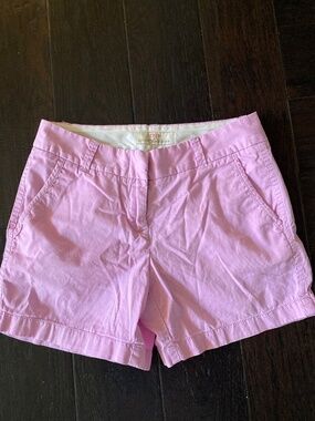 J crew pink shorts